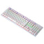 Cracked K880 Hot Swappable Mechanical Keyboard, Esports Game, Green Axis Office Computer Keyboard, Wired Mechanical Keyboard - Korvel