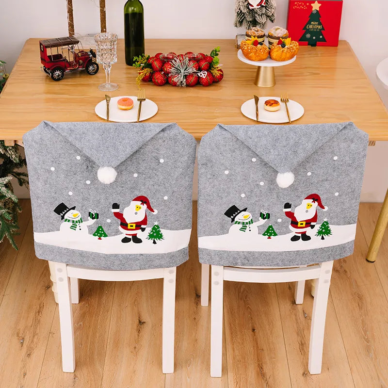 Christmas Pattern Chair Cover - Korvel