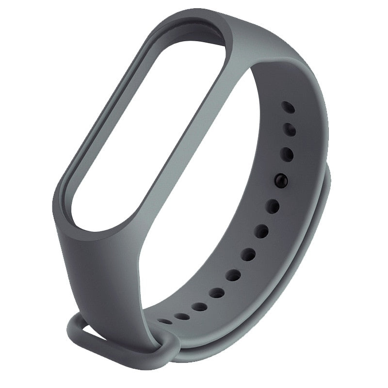 Bracelet en silicone premium pour Xiaomi Mi Band 3-7