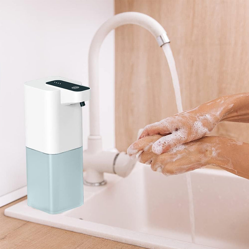 Infrared - Sensing USB - Rechargeable Foam Hand Sanitizer Dispenser for Home Bathrooms - Korvel