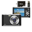 DC306 digital high-definition camera front and rear dual camera autofocus entry-level student card machine - Korvel