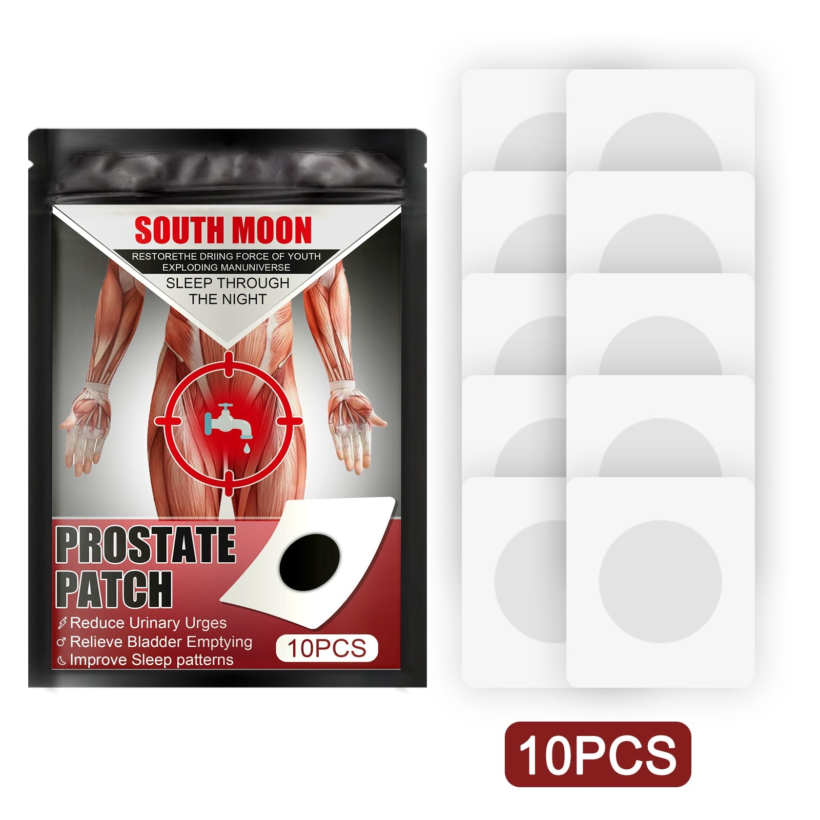 Forefront Plaster Body Health Belly Button For Men Lock Yang Strong Kidney Care - Korvel