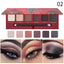 Paleta de Sombra de Ojos Mate Perlescente de 6 Colores de Romantic Beauty