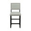 Conjunto de Comedor de Altura de Mostrador TREXM de 5 Piezas en Espresso y Beige