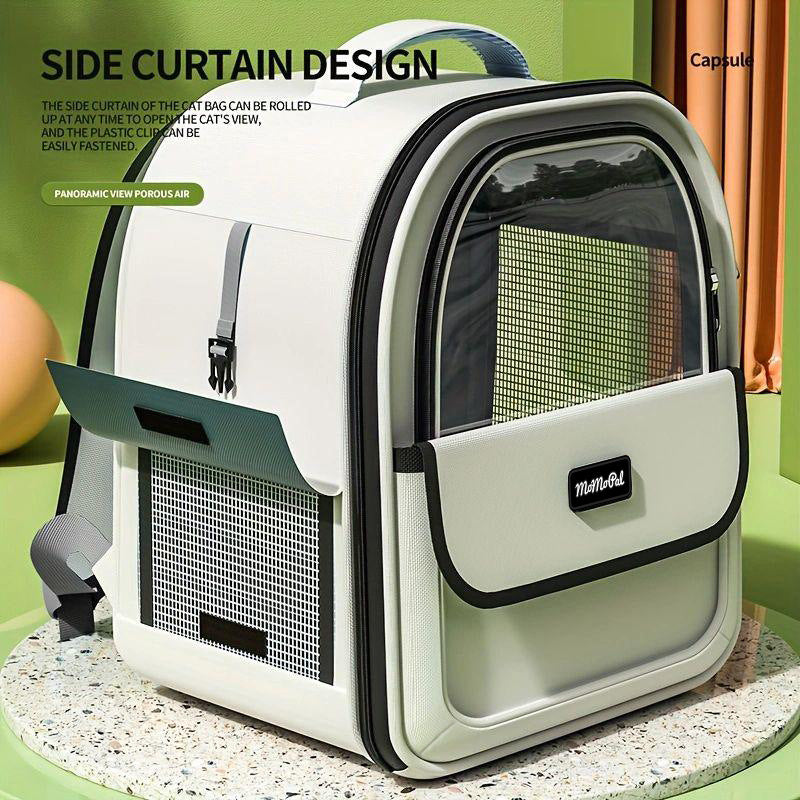 Pet supplies cat bag portable pet bag with side opening backpack for outdoor use - Korvel