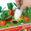 Children's early education puzzle multifunctional four in one knock ball, pull radish, cover column, fire truck, Montessori toy - Korvel