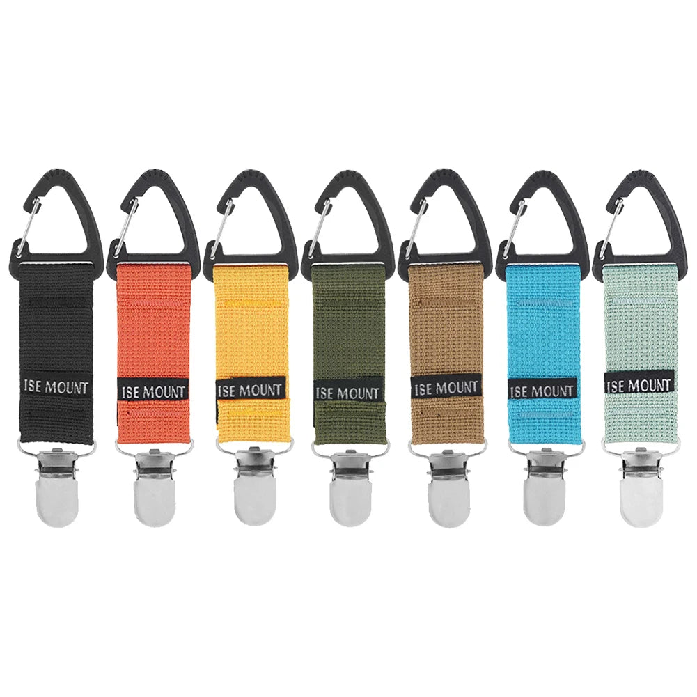 Multifunctional Outdoor Travel Clip for Hats, Gloves, and Towels