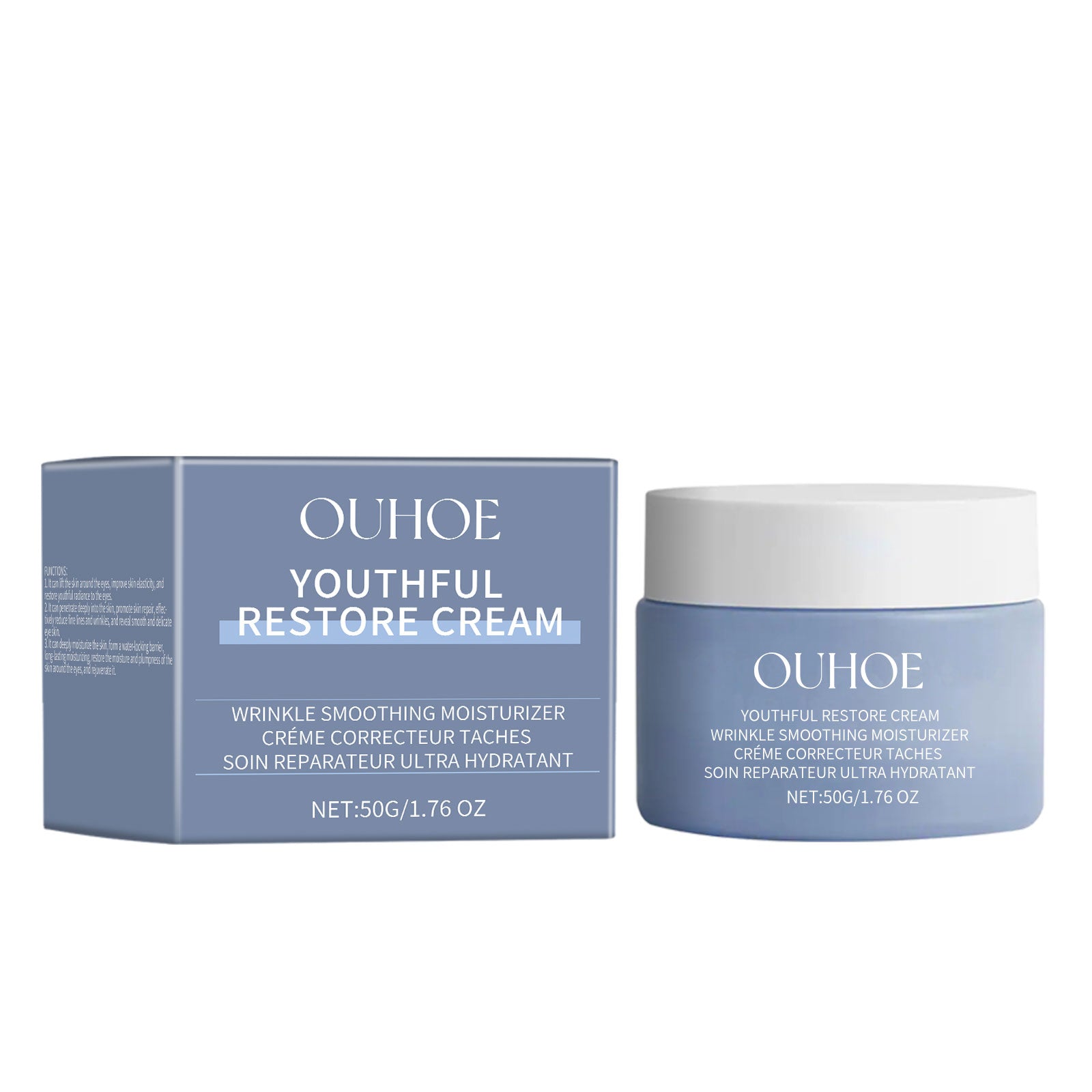 Facial Moisturizer, Hydrating And Moisturizing Facial Skin Firming Hydrating And Brightening Repair Cream - Korvel