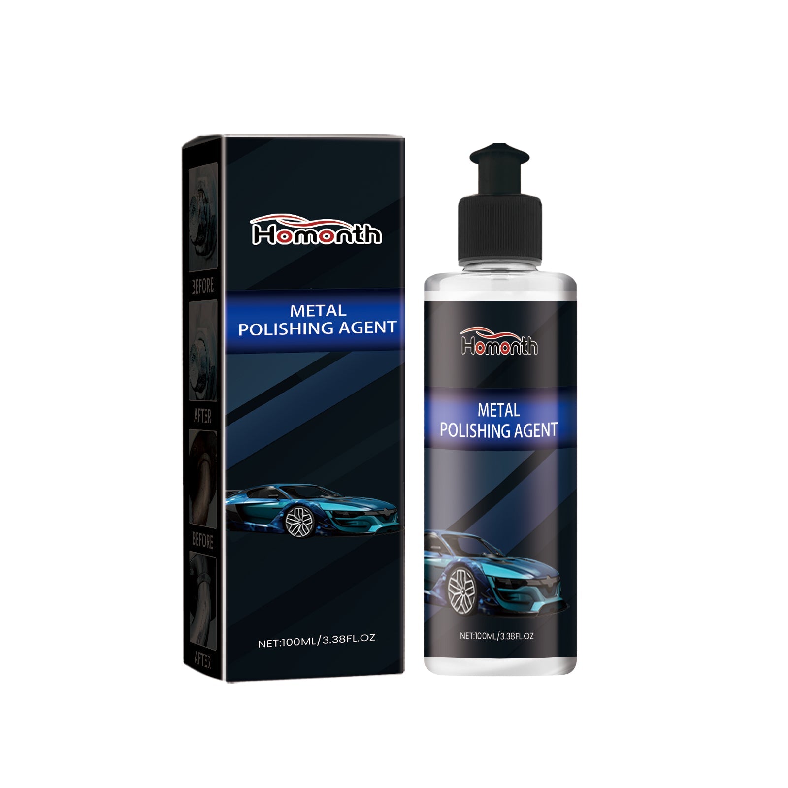 Metal Polishes, Auto Metal Polishes Clean Stainless Steel Polishes Rust Remover - Korvel