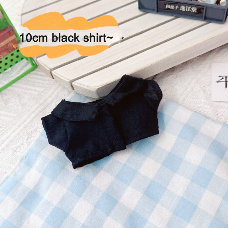 10cm Doll Clothes DIY Accessories Training Sitting Party Games Toys Gifts - Korvel