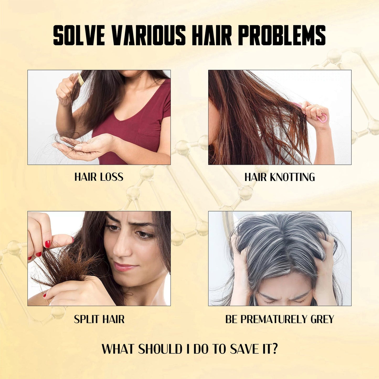 Essence Roll-On de Croissance Capillaire à la Biotine pour Nourrir les Cheveux