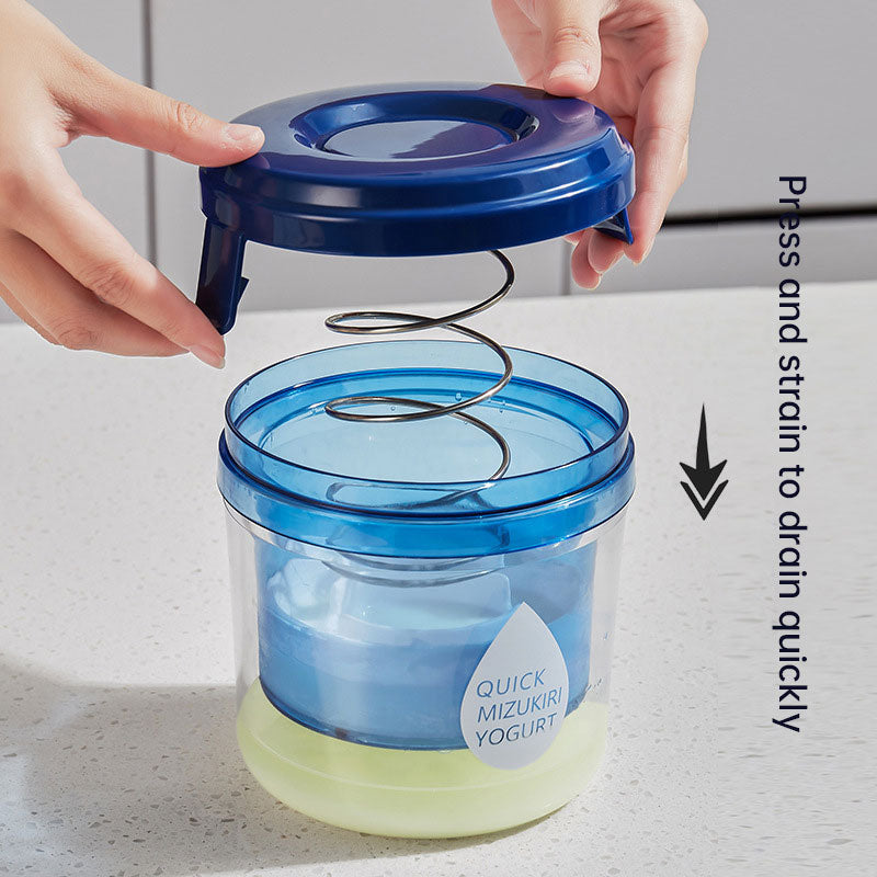 Coffee Yogurt Filter Homemade Greek Old Yogurt Soy Milk Cheese Whey Separator Water Drain Strainer - Korvel