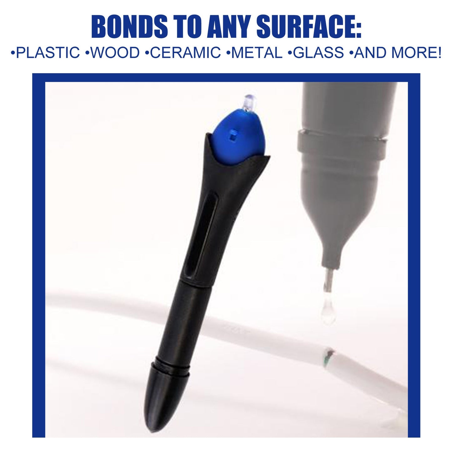UV UV Curing Glue Pen, 5 Seconds Repair Plastic Ceramic Cable High And Low Temperature Resistant Adhesive - Korvel