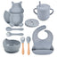 Premium Baby Silicone Feeding Set for Easy Mealtime