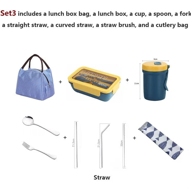 Simple Portable Lunch Box for On-the-Go Meals