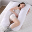 U-Shape Pregnancy Support Pillow for Comfort and Rest