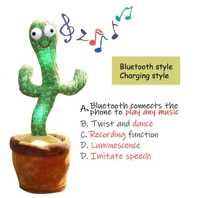 Dancing Cactus Musical Toy