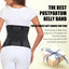 Postpartum Belly Band - Abdominal Support Wrap in Midnight Black