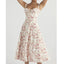 Elegant Floral Sleeveless Maxi Dress