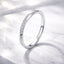 Anillo de CZ con Pavé de Plata Esterlina 925 Elegante para Mujeres - Talla 6