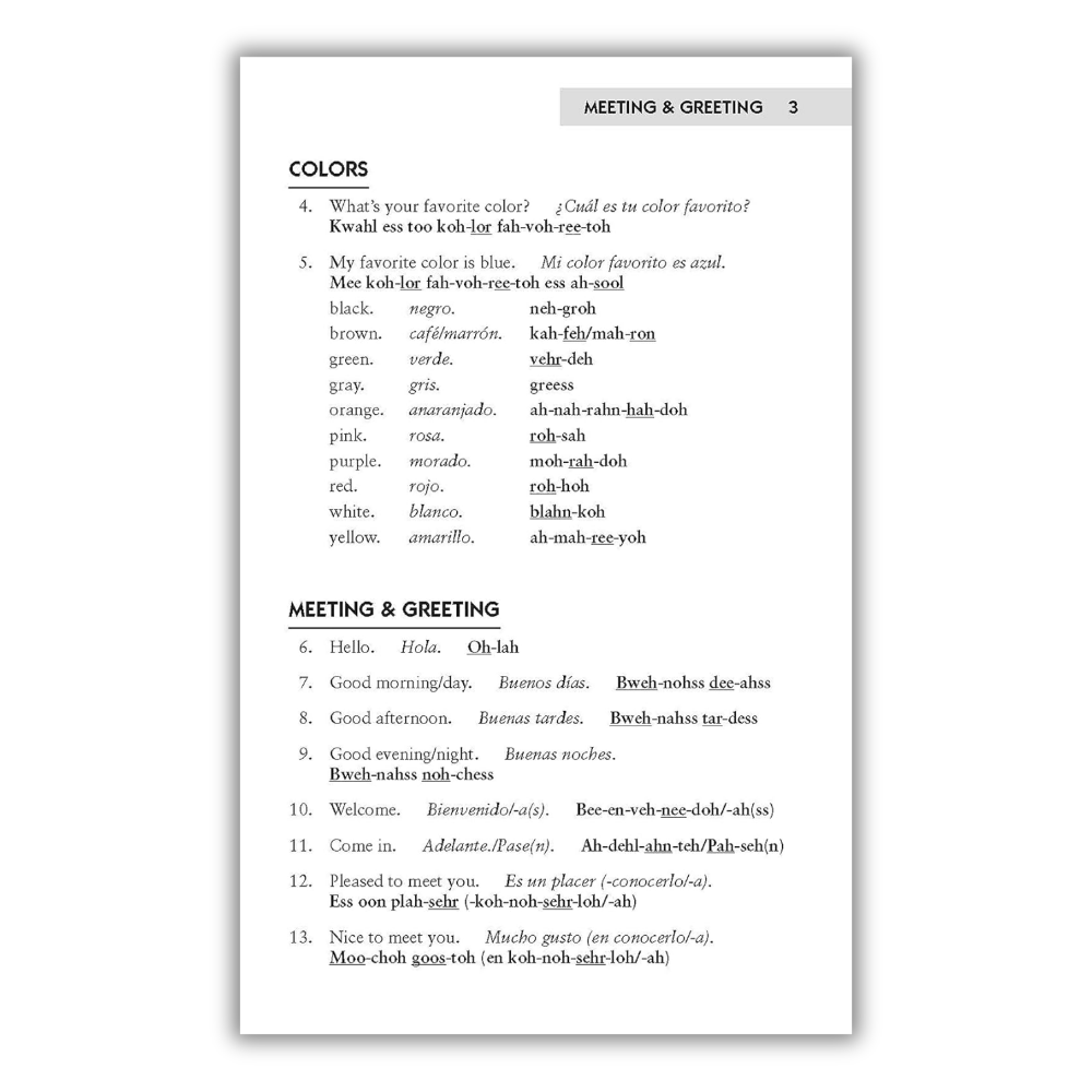 Ultimate Spanish Phrasebook: 700+ Essential Phrases for Travel