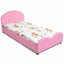 Cama para Niños Pequeños Tapizada de Tamaño Twin