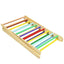 Triangle d'escalade en bois pliable pour le jeu intérieur