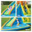 Inflatable Water Slide Bounce House with 740W Blower