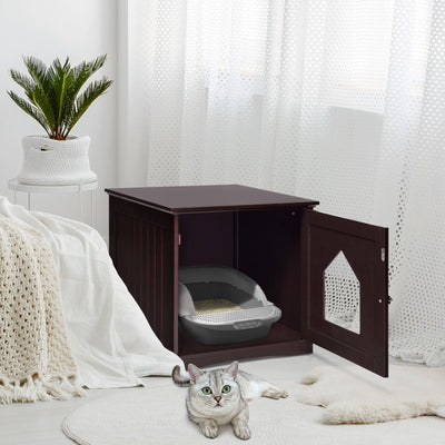 Casa para Gatos Multifuncional a Prueba de Climas - Marrón