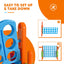 2.5ft 4-to-Score Giant Game Set - Orange