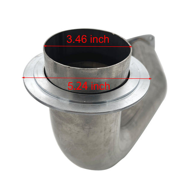 SPDZ1 2017-2025 6.6L Chevy L5P Duramax Diesel 3.5" Downpipe Exhaust - Korvel
