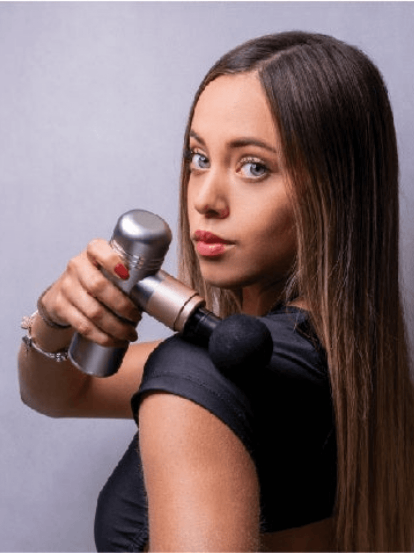 Bella2Bello G9 Mini Massage Gun - Silver