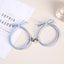 Bracelets de Couple Magnétiques - Charme Cœur en Acier Inoxydable