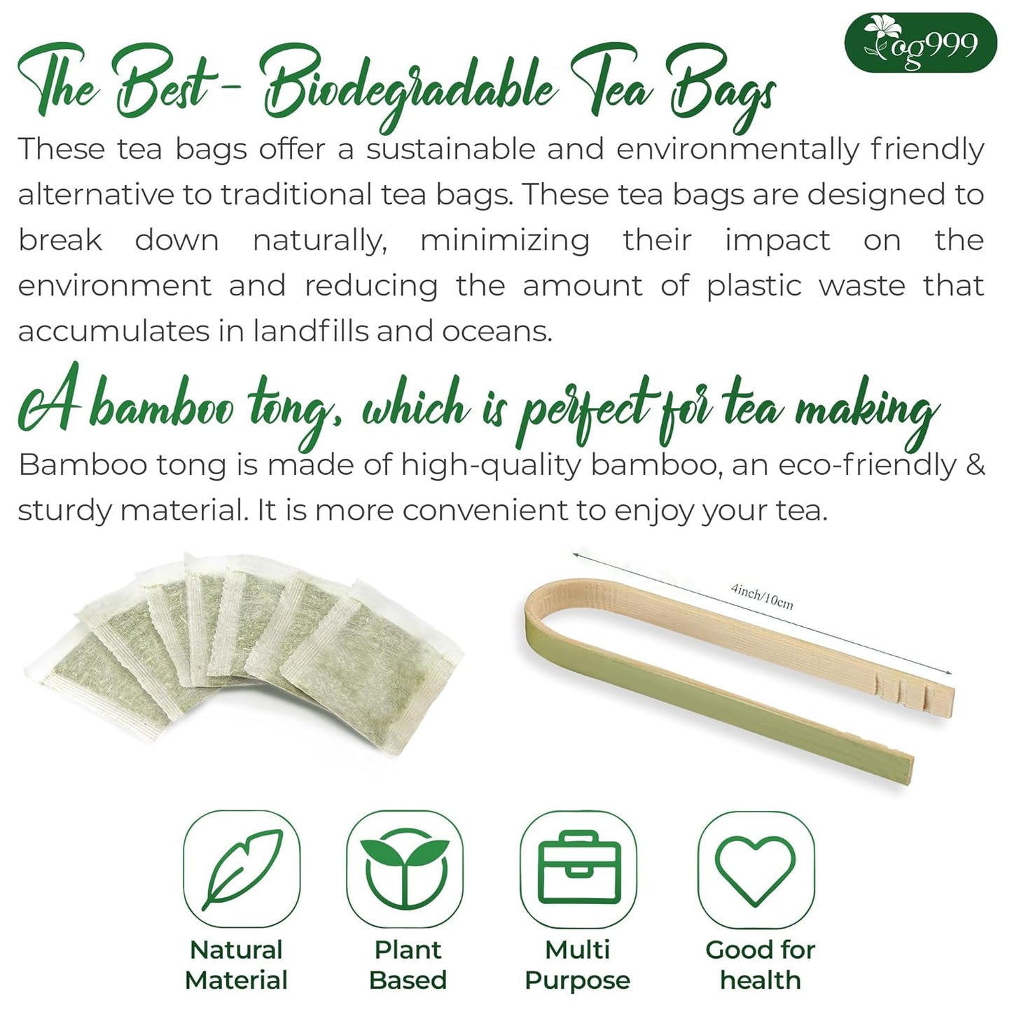 Thé Herbal Premium à l'Origan avec des Notes de Jasmin