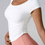 Round Neck Short Sleeve Active T-Shirt
