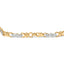 Pulsera de Diamantes X-Link de Oro Amarillo de 10k - 7.50 Pulgadas