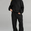 Plus Size Kangaroo Pocket Hoodie and Joggers Set