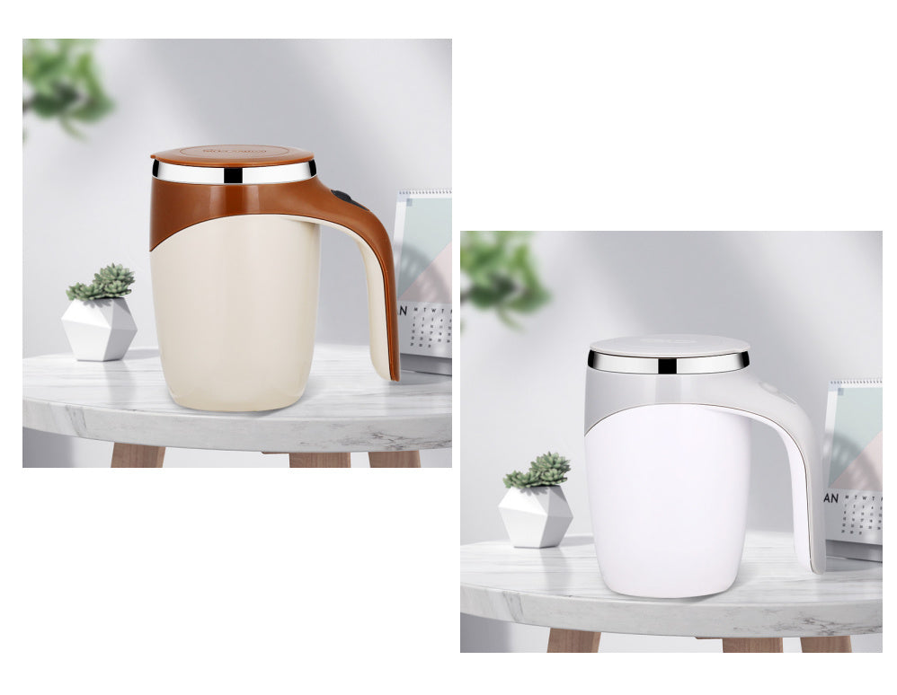 Rechargeable Automatic Stirring Cup for Effortless Beverages