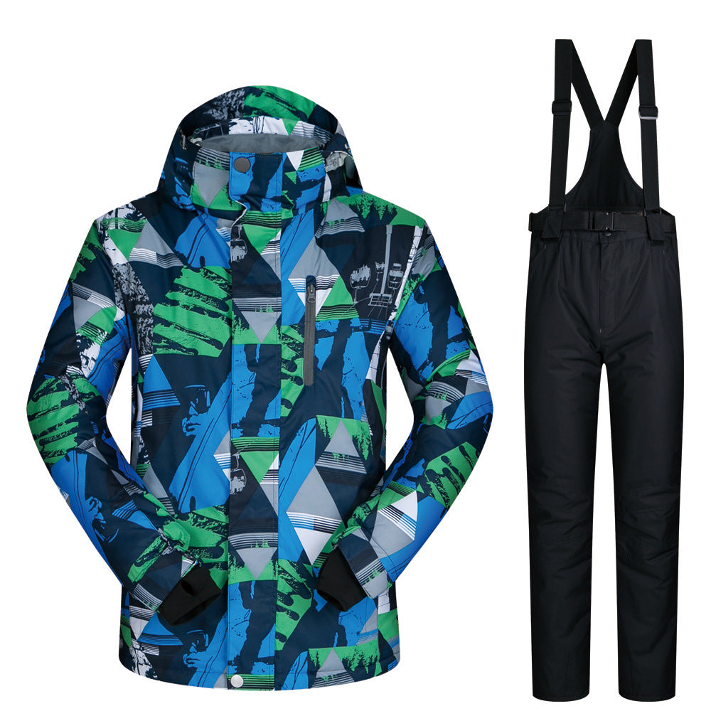 Premium Men's Snow Ski Suit - High-End Winter Outerwear