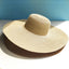 Light Board 14CM Big Brim Straw Hat for Women