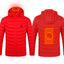 New Heated Jacket Coat USB Electric Jacket Cotton Coat Heater Thermal Clothing Heating Vest Men's Clothes Winter - Korvel