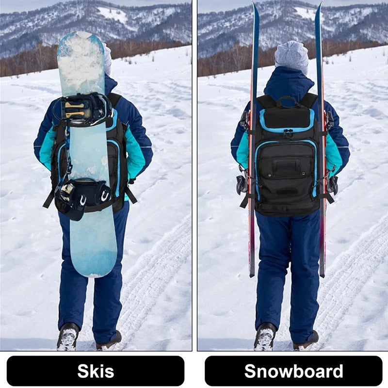 Mochila Premium de Gran Capacidad para Esquí y Deportes al Aire Libre