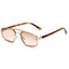Women's Retro Small Frame Metal Sunglasses