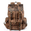Mochila de Lona de Aceite Premium para Hombre