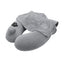 Premium Inflatable Travel Pillow with Hood for Comfort