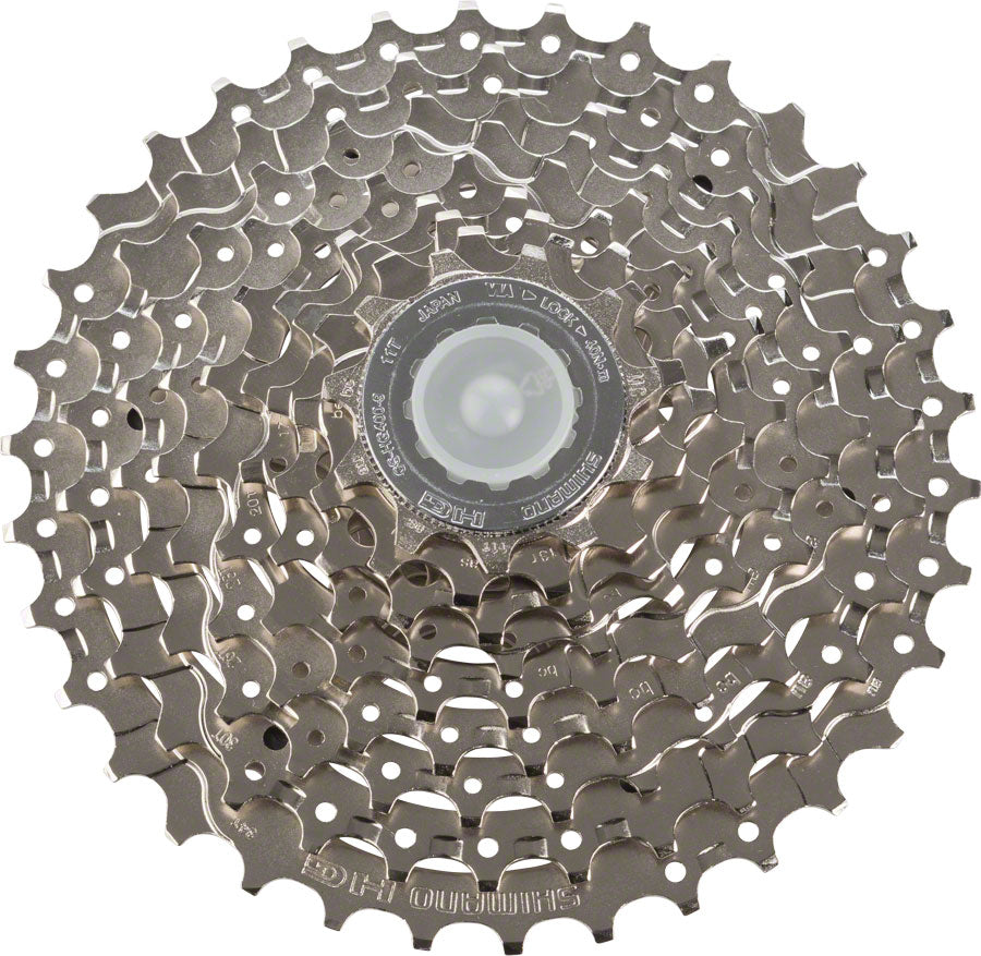Cassette Shimano Alivio CS-HG400 - 9 Vitesses 12-36t Argent Nickelé