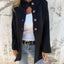 Elegant Single Breasted Knitted Wrap Coat for Women