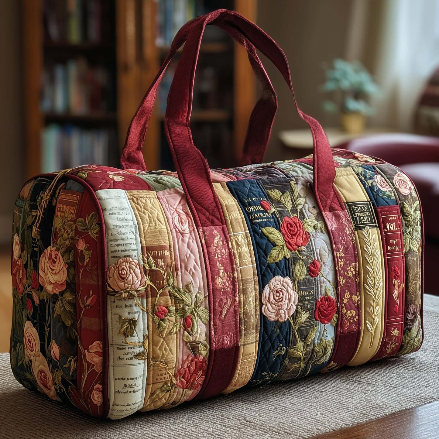 Bookwind Series Handheld Quilted Travel Bag - Multi-Functional