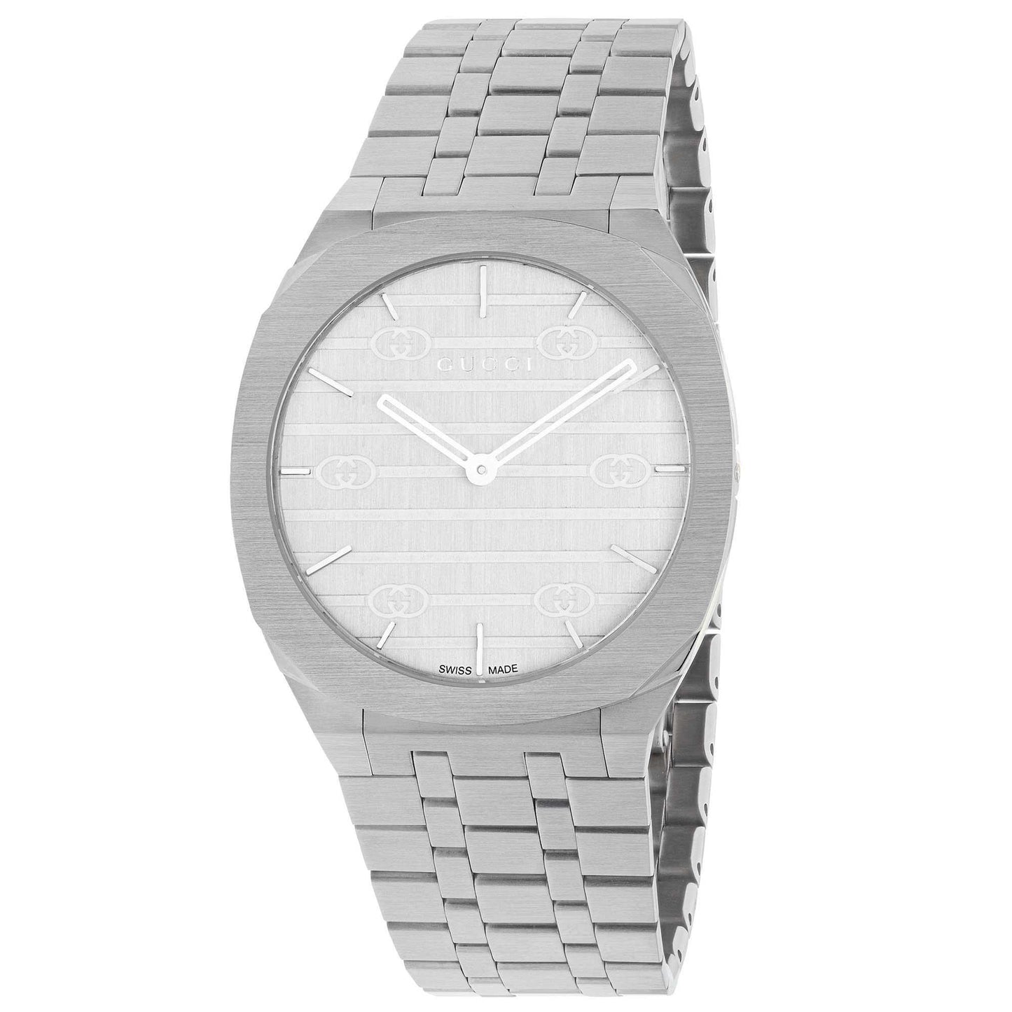Reloj de Pulsera Plateado Gucci para Mujer 25H