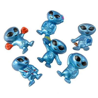 48-Pack Vinyl Aliens for Play and Decor